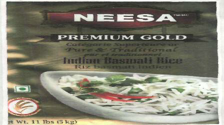Neesa Premium Gold (logo) Device mark 2100706 Trademark