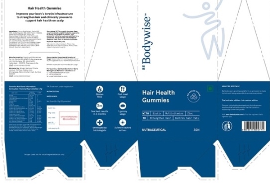 Be Bodywise Hair Health Gummies Device mark 6597129 Trademark