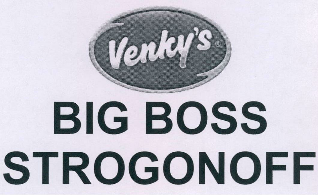 Venky's Big Boss Strogonoff Device mark 2160655 Trademark