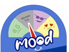 Mood-o-meter ( Logo And Device) Device mark 6598688 Trademark
