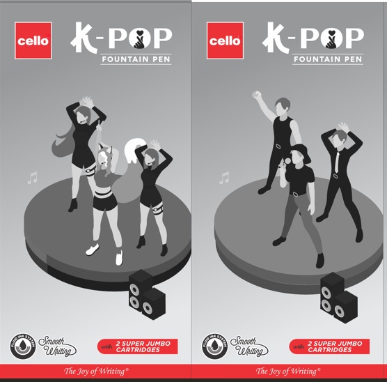 K-pop ( Logo And Device) Device mark 6602767 Trademark
