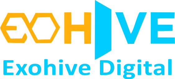 Exohive Digital With Logo Having Artistic Representation Of The Name Device mark 6608435 Trademark