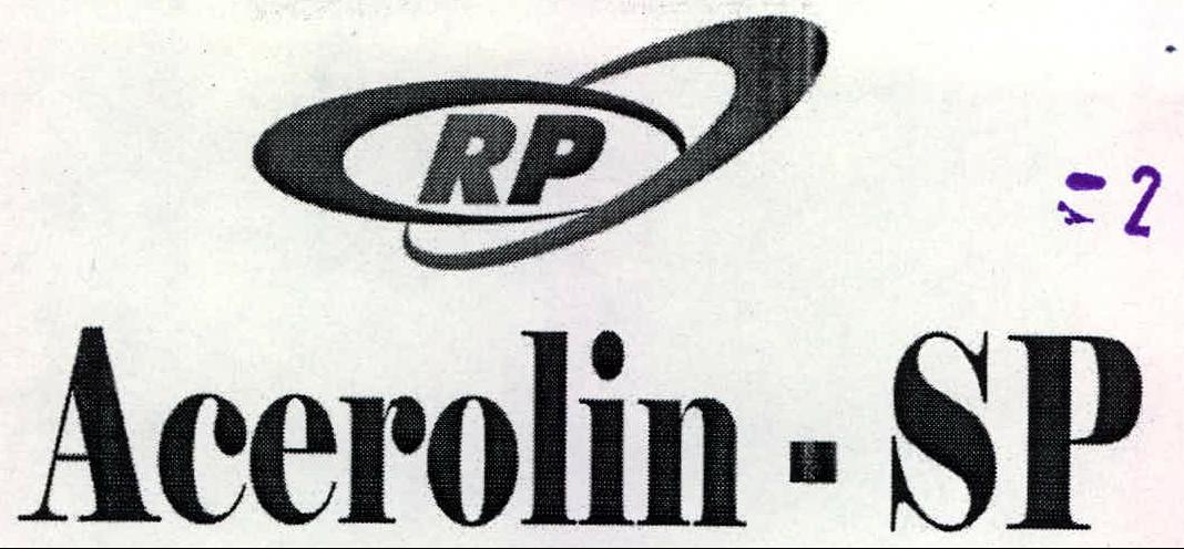 Rp Acerolin-sp Device mark 2138118 Trademark