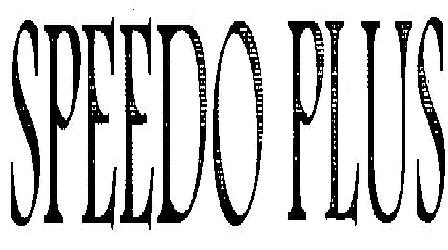 Speedo Plus (device) Device mark 2409205 Trademark