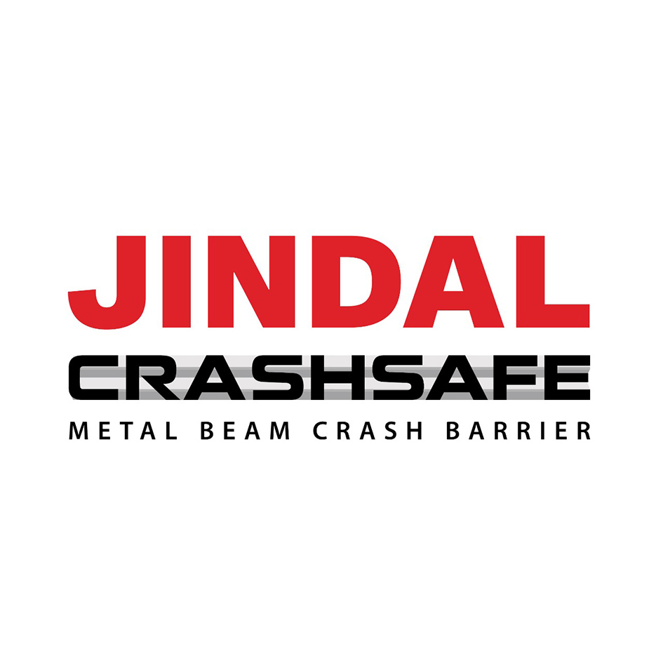 Jindal Crashsafe Metal Beam Crash Barrier Device mark 6612590 Trademark