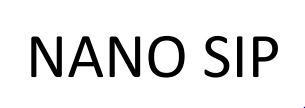 Nano Sip Device mark 6613685 Trademark