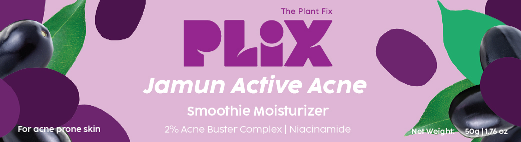 The Plant Fix Plix Jamun Active Acne Smoothie Moisturizer Device mark 6621229 Trademark