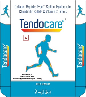 Tendocare (packaging Label) Device mark 6621849 Trademark