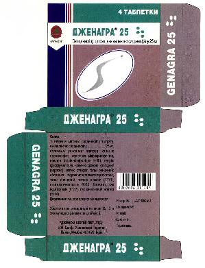 Genagra 25 Mg Device mark 2257008 Trademark