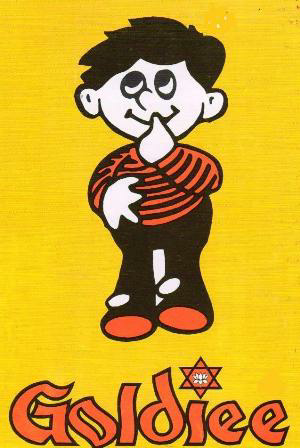 Goldiee With Mascot (label) Device mark 2776289 Trademark