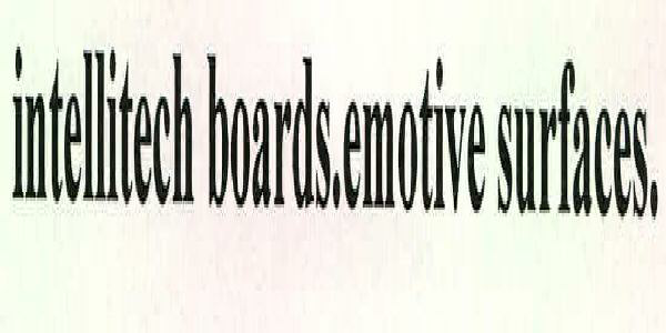 Intellitech Boards.emotive Surfaces. Device mark 2267893 Trademark