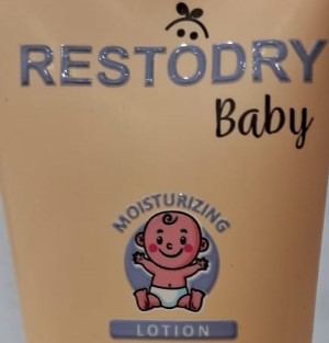 Restodry Baby Moisturizing Lotion Device mark 6629383 Trademark