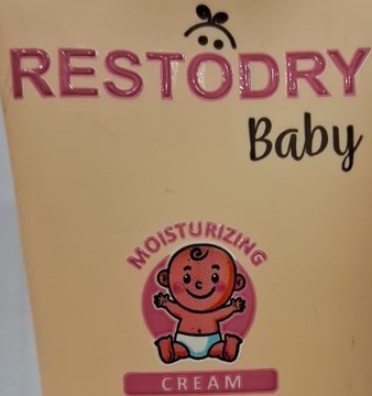 Restodry Baby Moisturizing Cream Device mark 6629380 Trademark
