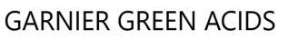 Garnier Green Acids Device mark 6631091 Trademark
