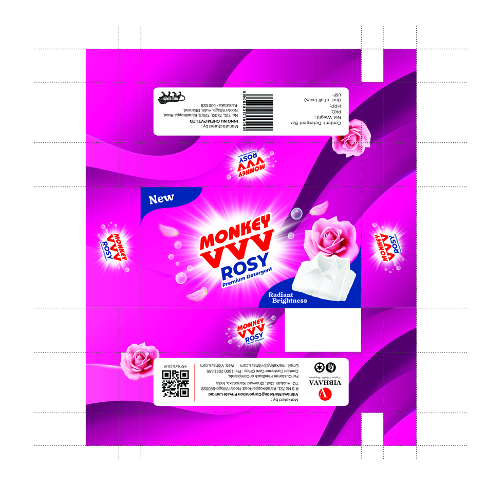 Monkey Vvv Rosy Device mark 6633835 Trademark
