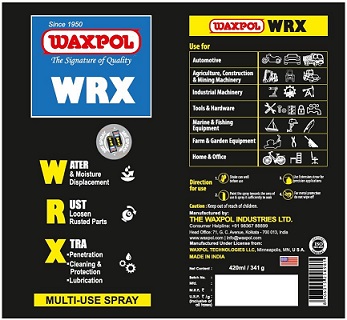 Waxpol Wrx Device mark 6637822 Trademark