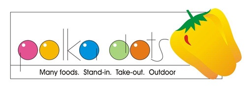 Polka Dots Many Foods. Stand-in. Take-out. Outdoor Device mark 6637814 Trademark