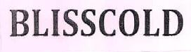 Blisscold Device mark 2488691 Trademark