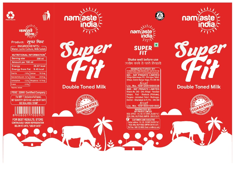 Namaste India Super Fit Device mark 6642096 Trademark