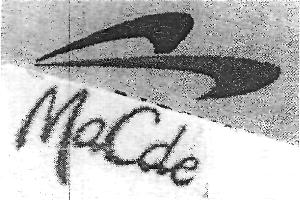 Macde (label) Device mark 2127902 Trademark