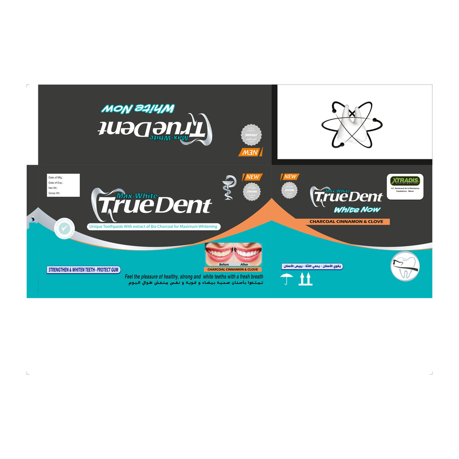 Trudent Max White White Now Device mark 6643888 Trademark