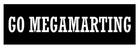Go Megamarting- With Black Background Device mark 2439427 Trademark