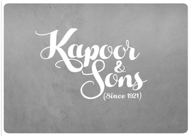 Kapoor & Sons Device mark 3361011 Trademark