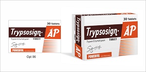 Trypsosign(label) Device mark 6649854 Trademark
