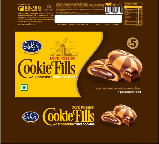 Oshon Cookie Fills Device mark 6650184 Trademark