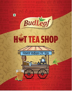 Budleaf Hot Tea Shop Device mark 6653804 Trademark