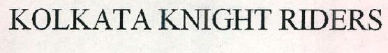 Kolkata Knight Riders Device mark 2384297 Trademark