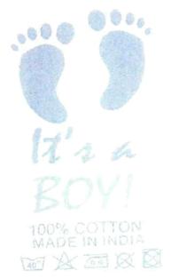 It's A Boy, Device Of Feet Device mark 2732849 Trademark