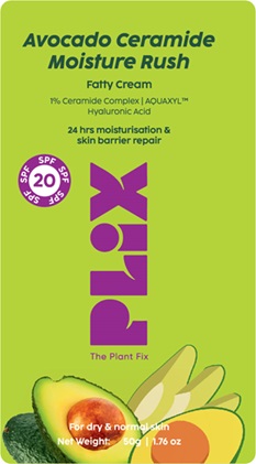 The Plant Fix Plix Avocado Ceramide Moisture Rush Fatty Cream Device mark 6662643 Trademark