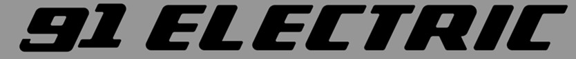 Logo For ‘91 Electric’ (horizontal) Device mark 6663354 Trademark