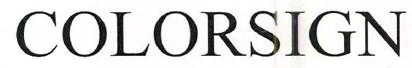Colorsign Device mark 2534884 Trademark