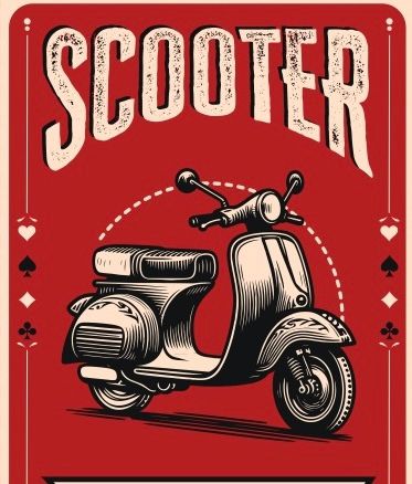 Label Of Scooter Device mark 6670003 Trademark