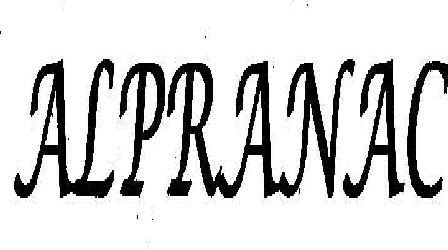Alpranac With Device Device mark 2067808 Trademark