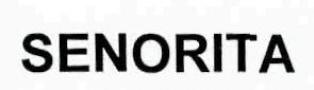 Senorita Device mark 2393904 Trademark