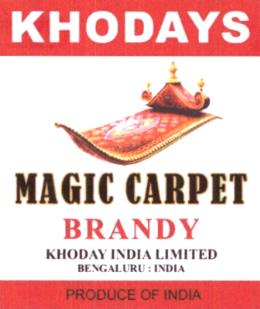Khodays Magic Carpet Device mark 6679191 Trademark