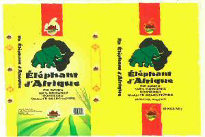 Elephant D'afrique (label) Device mark 2581939 Trademark