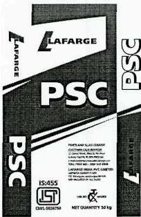 Psc, Lafarge Device mark 2357782 Trademark