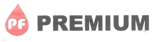 Pf Premium Device mark 2330949 Trademark