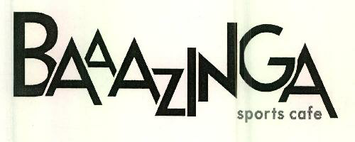 Baaazinga Sports Cafe Device mark 2520576 Trademark