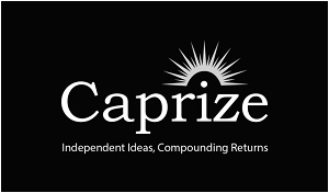 Caprize - Independent Ideas, Compounding Returns (with Device) Device mark 6681860 Trademark