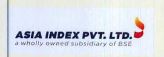 Asia Index Pvt.ltd. A Wholly Owned Subsidiary Of Bse (with Device) Device mark 6684168 Trademark