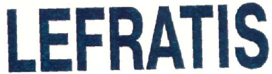 Lefratis (label) Device mark 2442839 Trademark