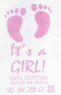 It's A Girl, Device Of Feet Device mark 2732850 Trademark