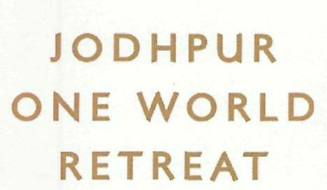 Jodhpur One World Retreat (device) Device mark 2477409 Trademark
