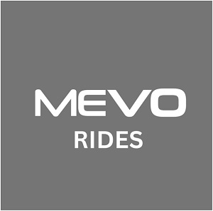 Mevo Rides (with Device) Device mark 6686622 Trademark