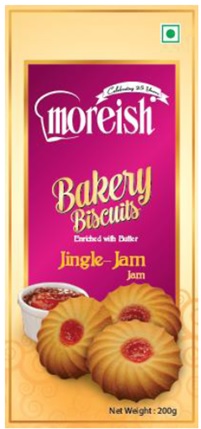 Moreish Bakery Biscuits Jingle-jam Device mark 2883634 Trademark